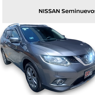 2016 Nissan X-TRAIL 5 PTS EXCLUSIVE CVT PIEL CD QC GPS 5 PAS RA-18